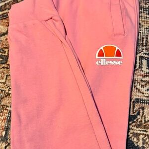 Ellesse Kids Pink Joggers